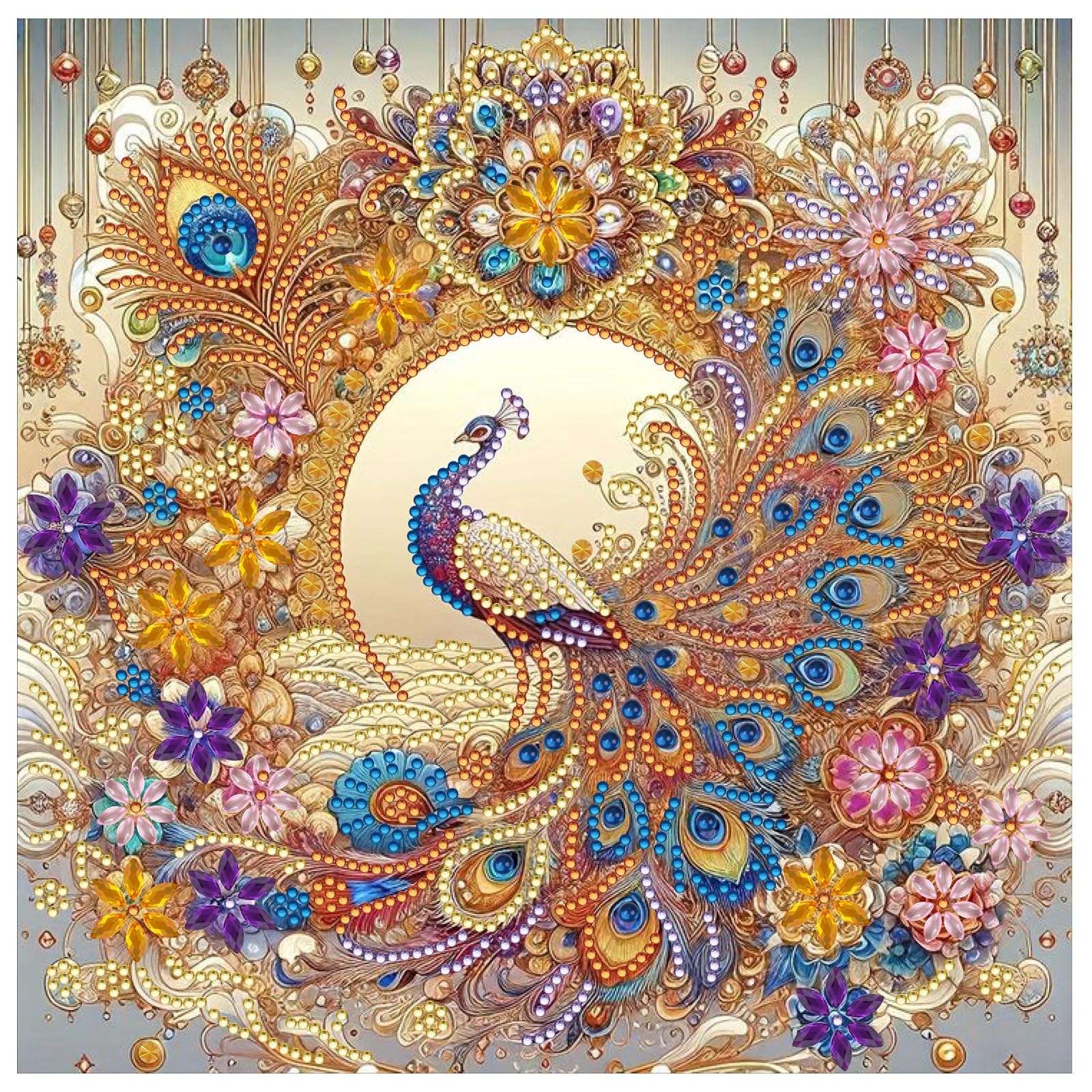 Fluid Cat ダイヤモンドアート キット 初心者 5D モザイクアート ダイアモンドビーズ絵画キット DIY 大人の子供 手作り絵画手芸キット ダイヤモンド塗装 ビーズアート 手芸キット 芸術品 家の壁の装飾（X0035）