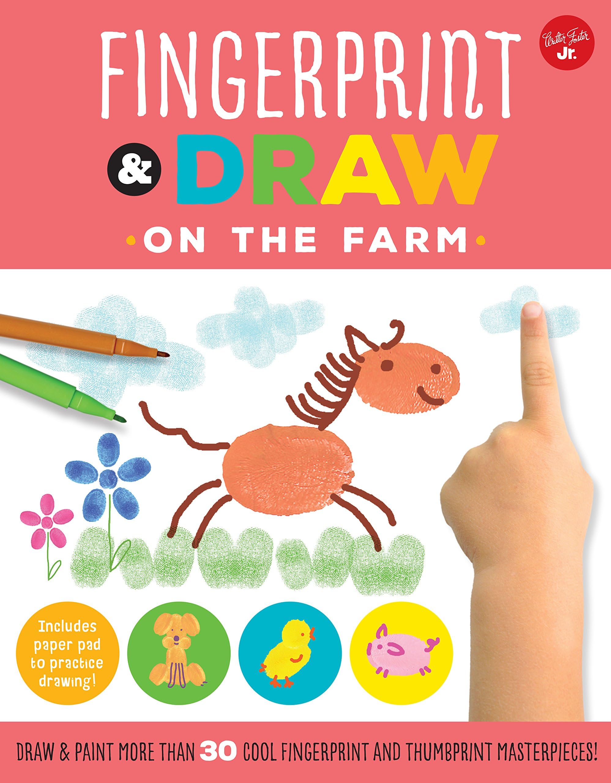 Fingerprint & Draw: On the Farm