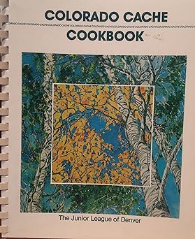 Colorado Cache Cookbook