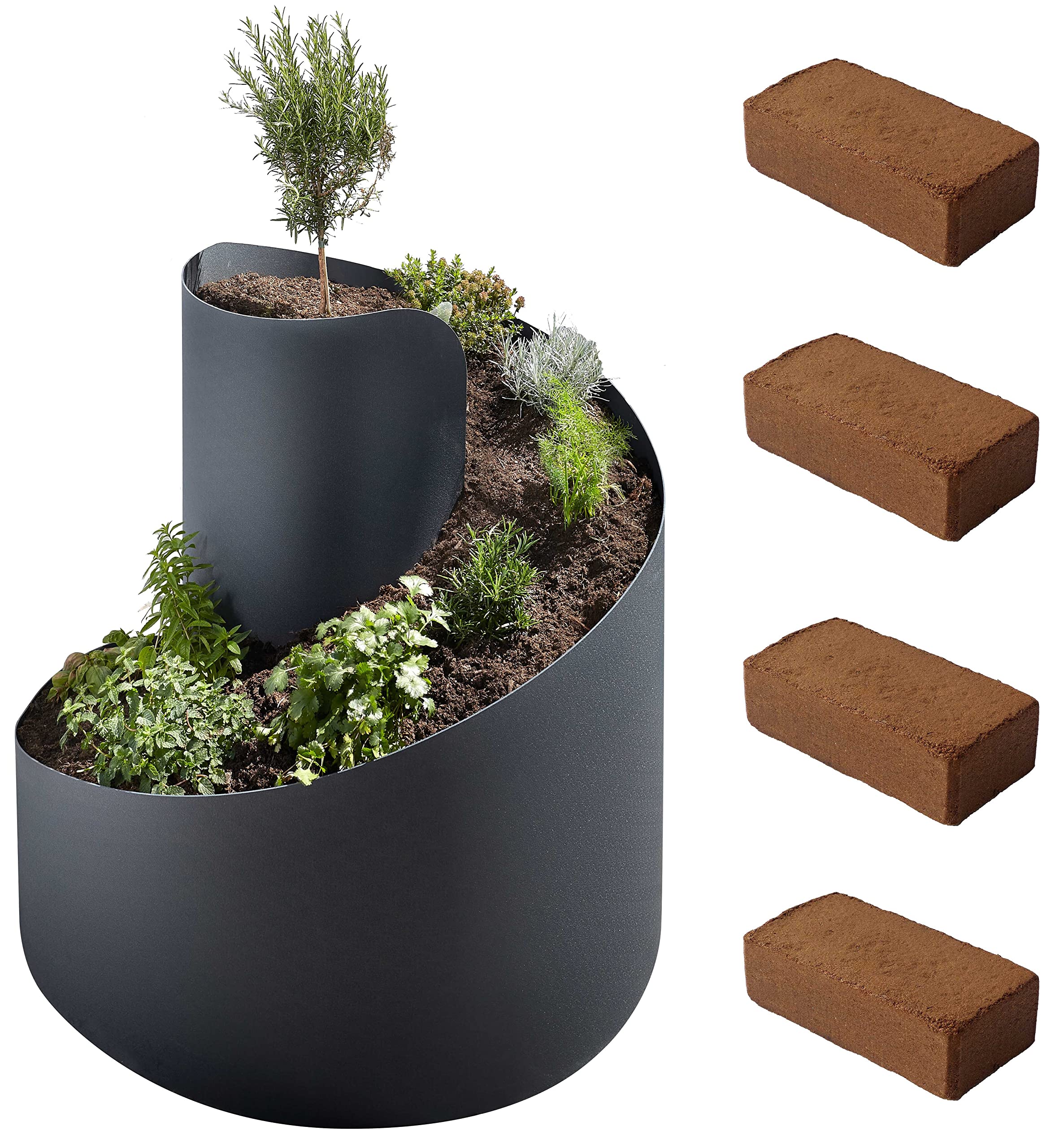 Novaliv Spirale à herbes Ø 55 cm