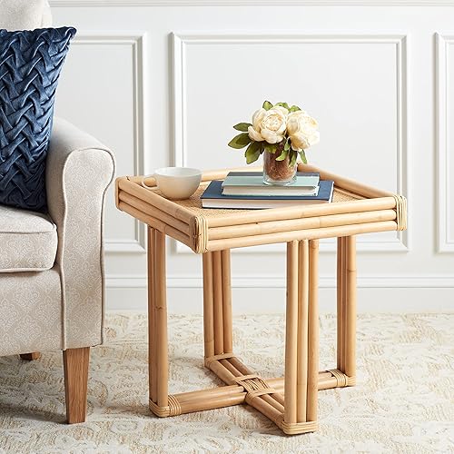 SAFAVIEH Home Collection ACC6501 - Mesa decorativa, color natural