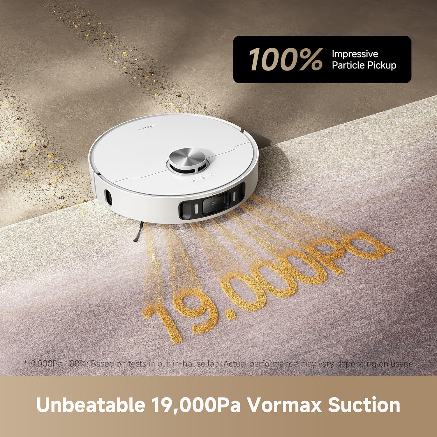 Dreame L40s Ultra AE Robot Vacuum Cleans with 19,000Pa of Suction