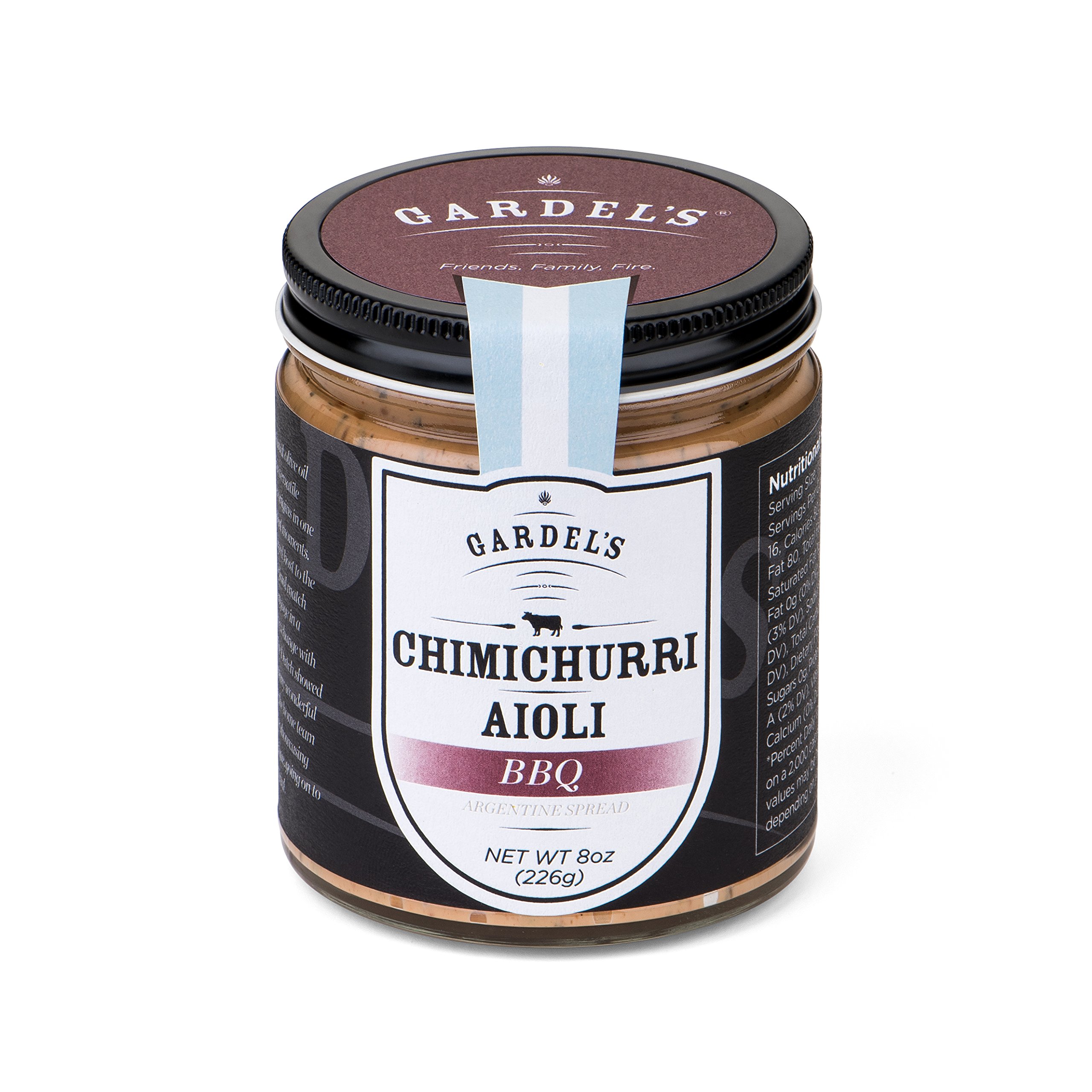 Gardels Chimichurri Infused Organic Aioli Mayonnaise Bbq