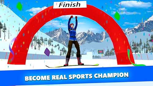 Snowboard Mountain Racing Contest