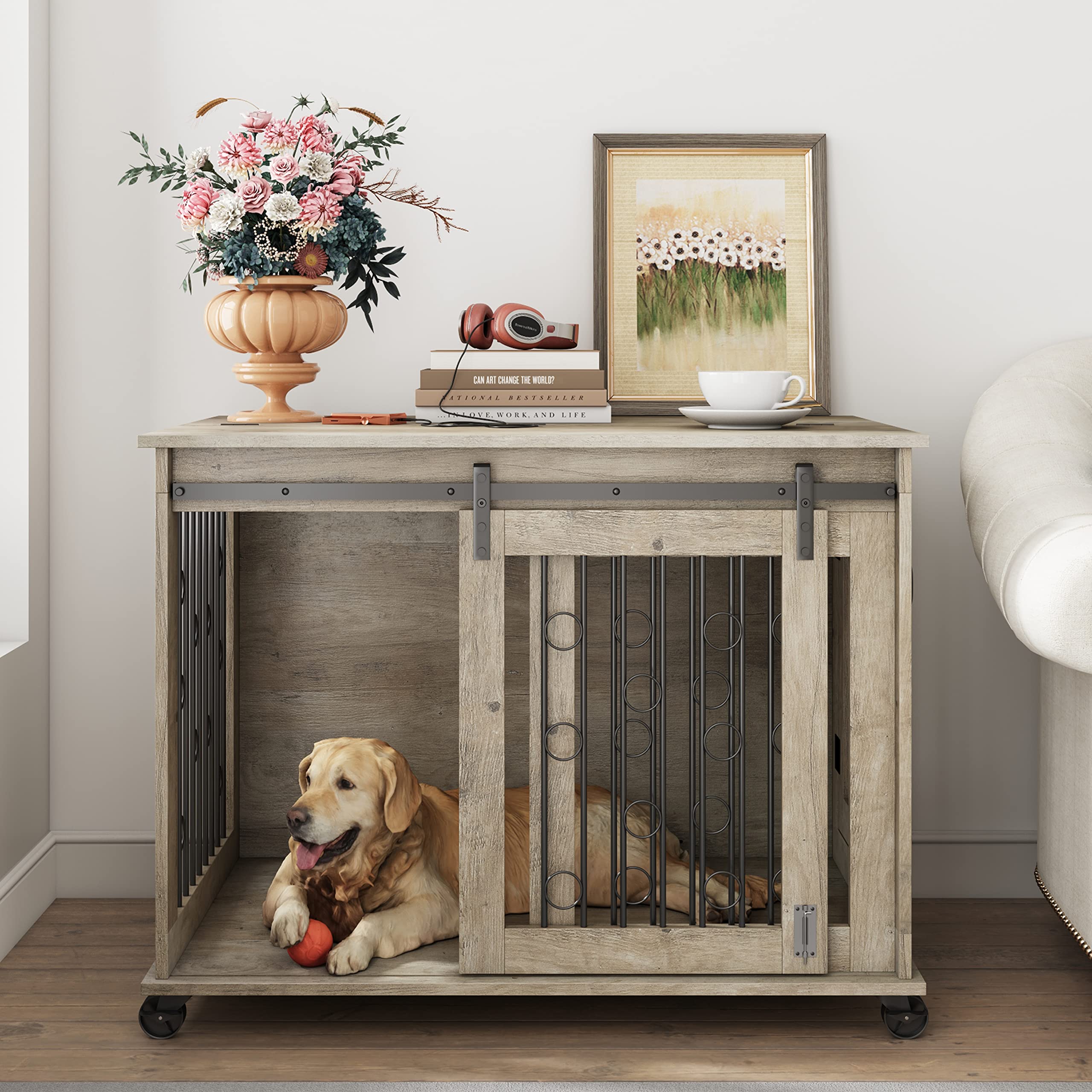 Dog Crate Furniture Ideas