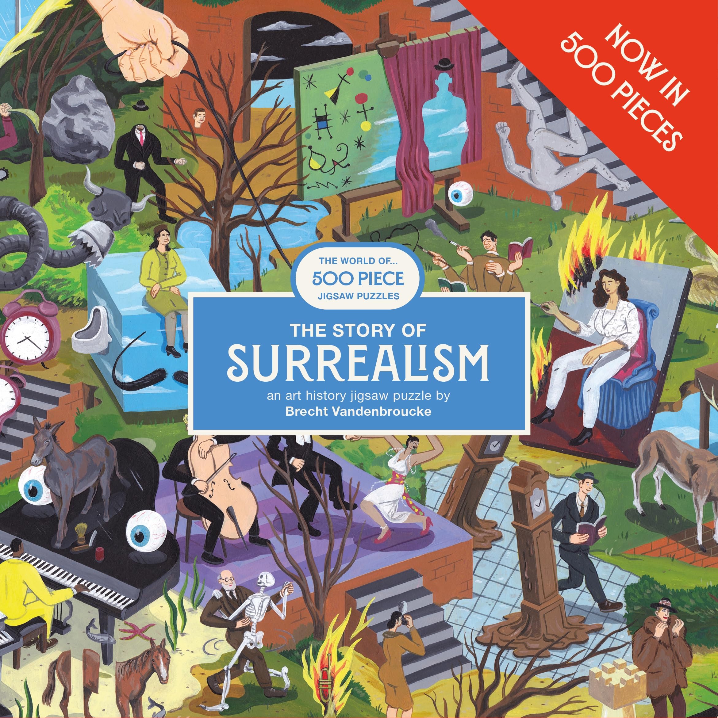 The Story of Surrealism 500 pieces: a 500-piece art history jigsaw puzzle