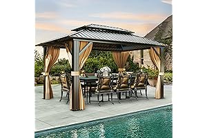 YITAHOME 12x16ft Gazebo: A Durable Oasis for Outdoor Living