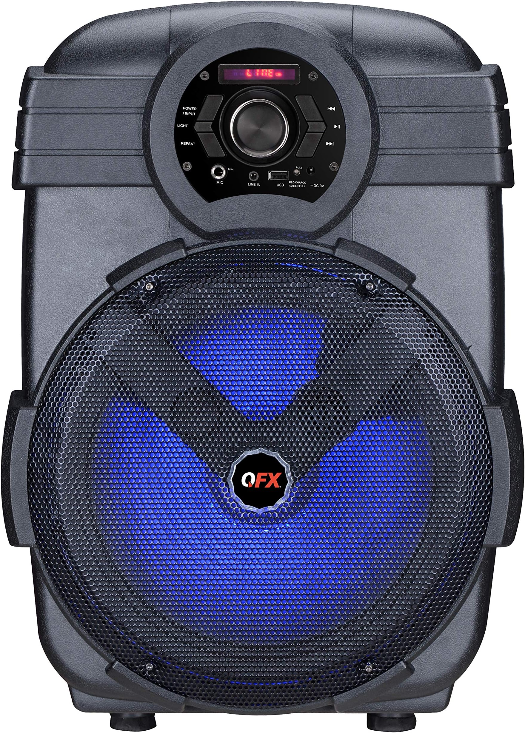 QFX PBX-12P 12" Rechargeable Portable Party Sound System