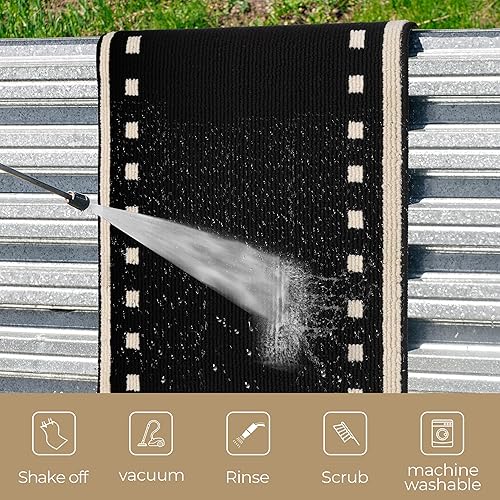 Miniatura 248 de GRANNY SAYS Felpudo para interiores, 32 x 48 pulgadas, antideslizante, tapete grande para puerta, tapete de bienvenida para exteriores, lavable