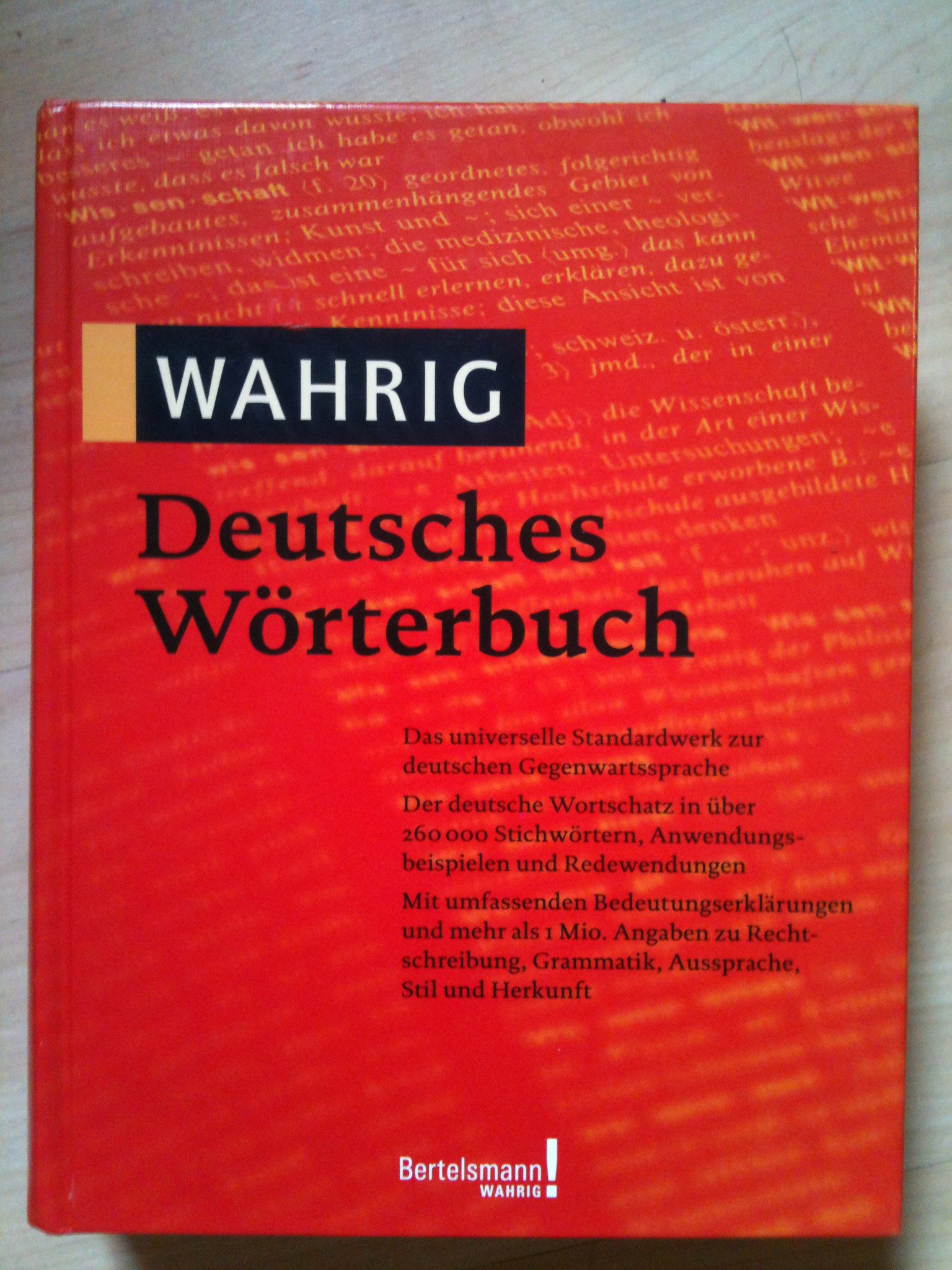 WAHRIG Deutsches Wörterbuch