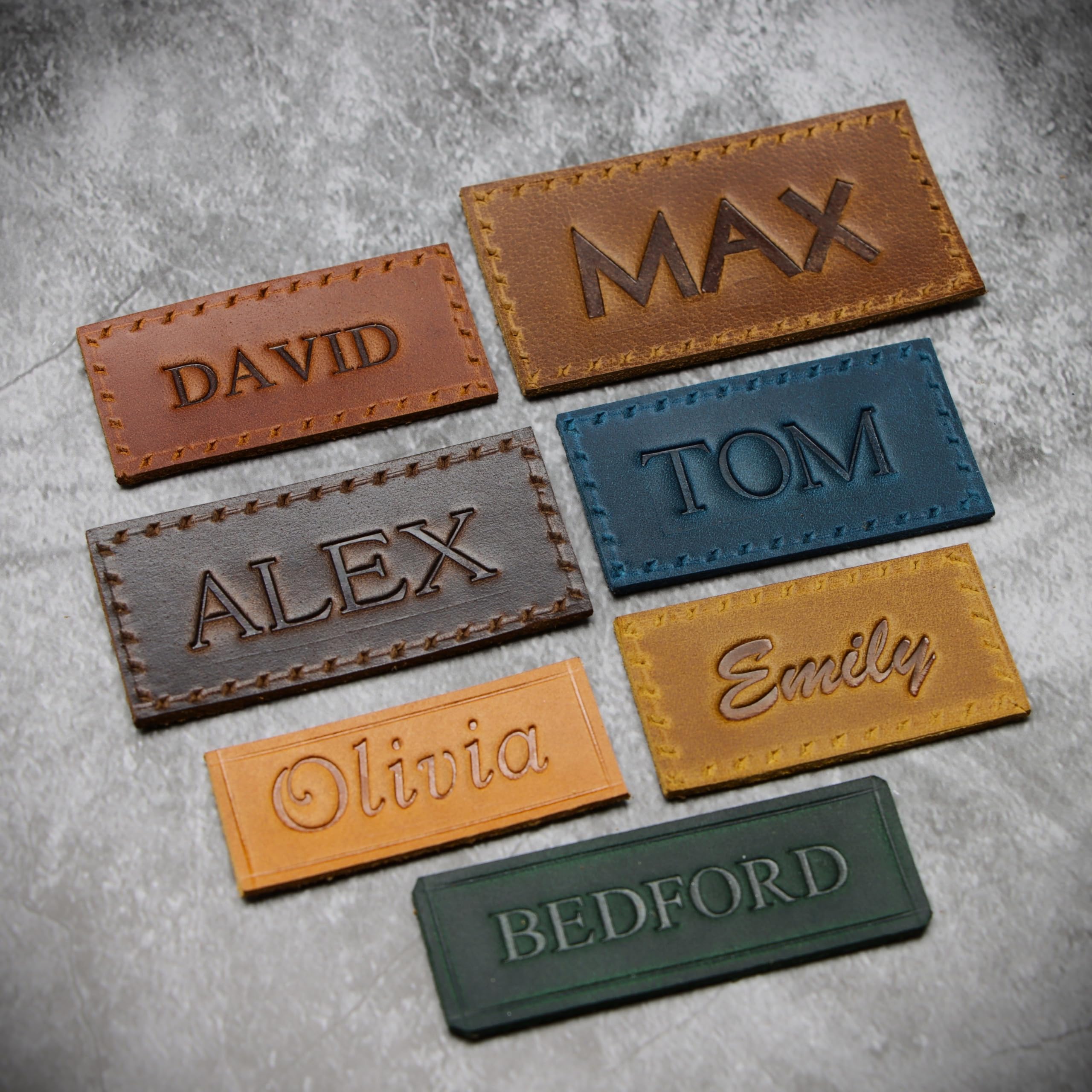 backpack label from leather Amazon.com: Personalized Name Patch, Custom Leather Label for Bags, Jeans,  Backpacks & Wallets, Handmade USA, Sew-On Tag, Custom Text (1-Leather  Patch) : Office Products