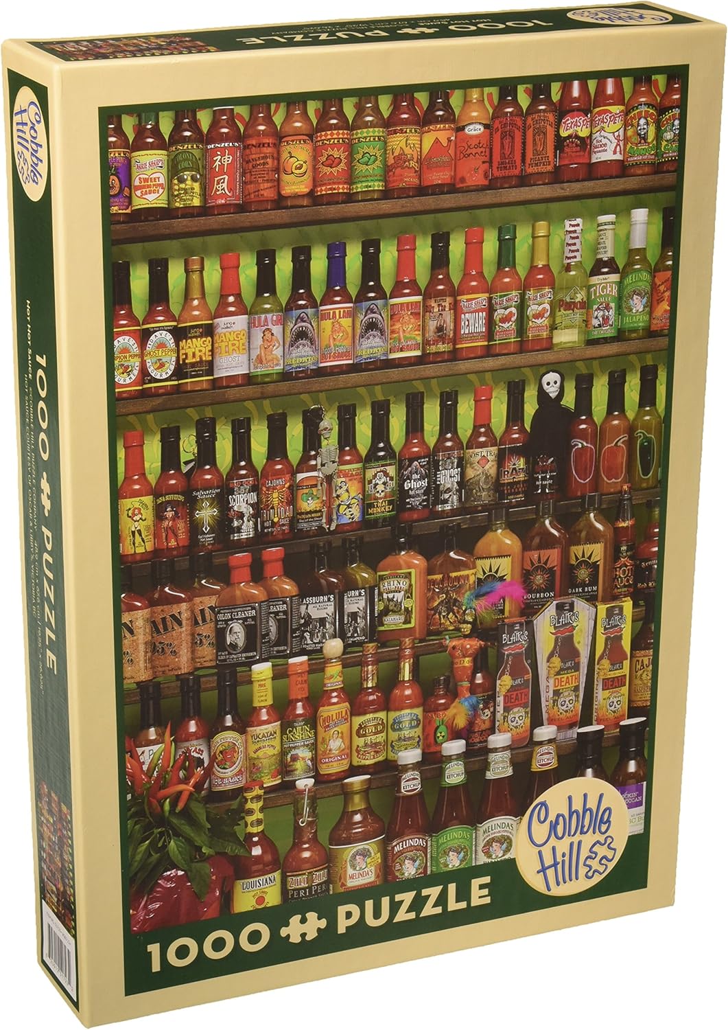 COBBLE HILL Hot Sauce Jigsaw Puzzle (1000 Piece)