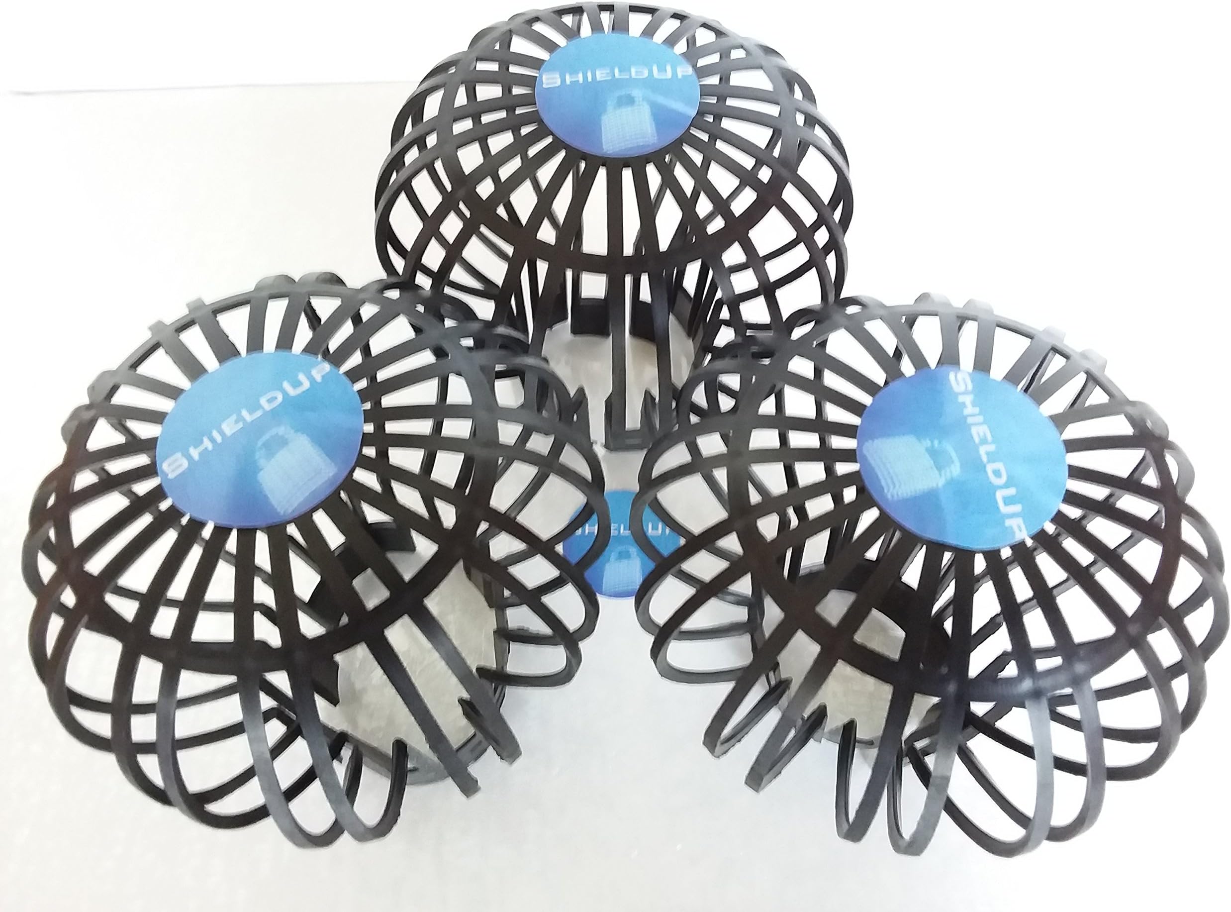 ShieldUp Down Pipe Filters | Set of 3 Pieces | Leaf Guard for Gutters