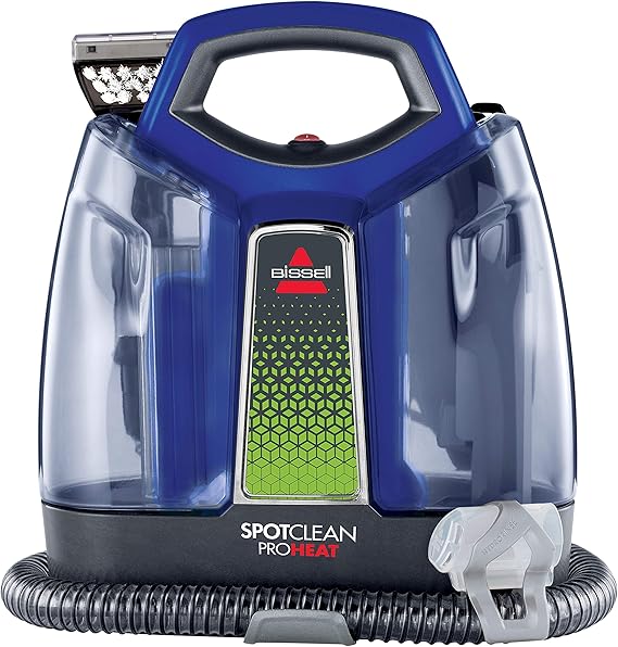 Bissell Portable Carpet Cleaner SpotClean ProHeat For carpet and upholstery Tough Stain