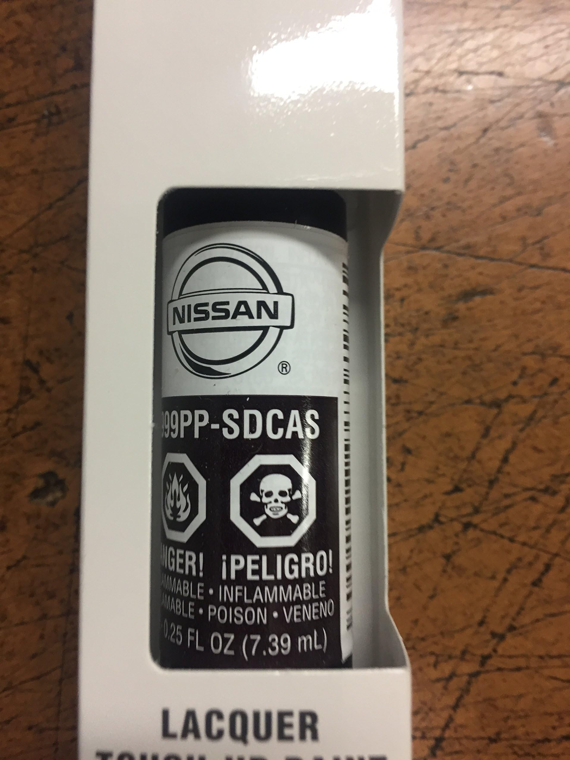 Nissan OEM TouchUp Paint + Clear Coat SUPER BLACK Color