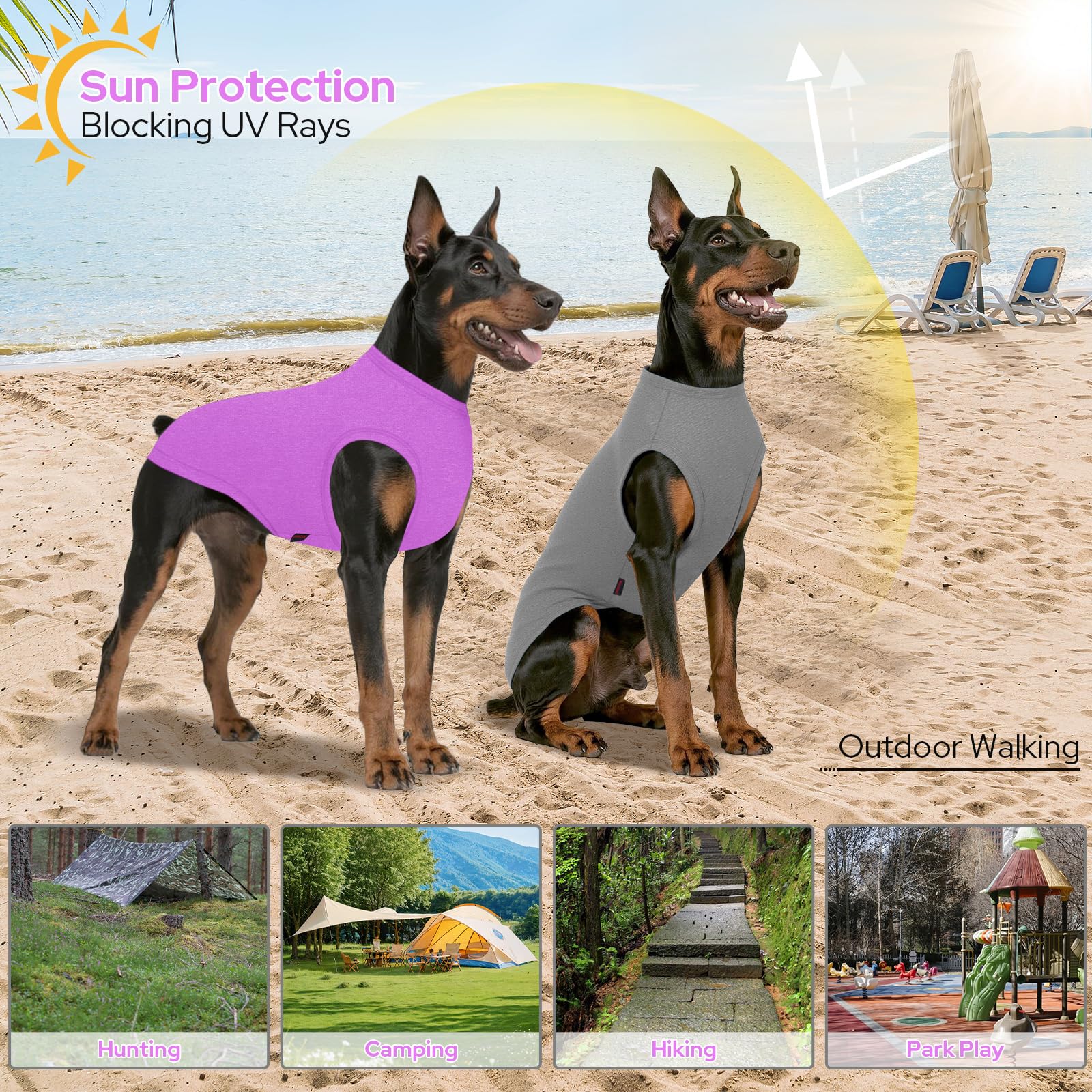 Leichtes Hunde-Shirt Mit Leinen-Ring – Atmungsaktives Sommer-T-Shirt Für Kleine Hunde In Rosa