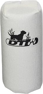 D.T. Systems Super-Pro Dog Training Launcher Dummy, Bright White (88108)