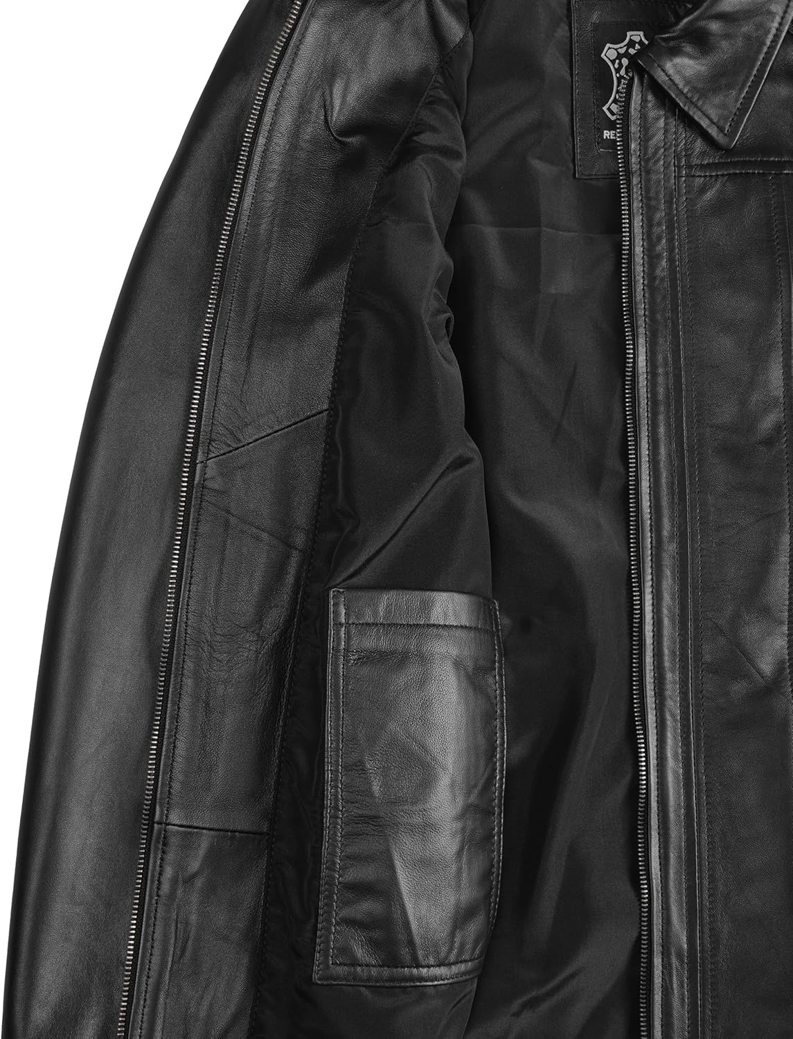 Decrum Leather Jacket Women - Casual Coat Style Real Lambskin Leather Jackets for Women - Image 5