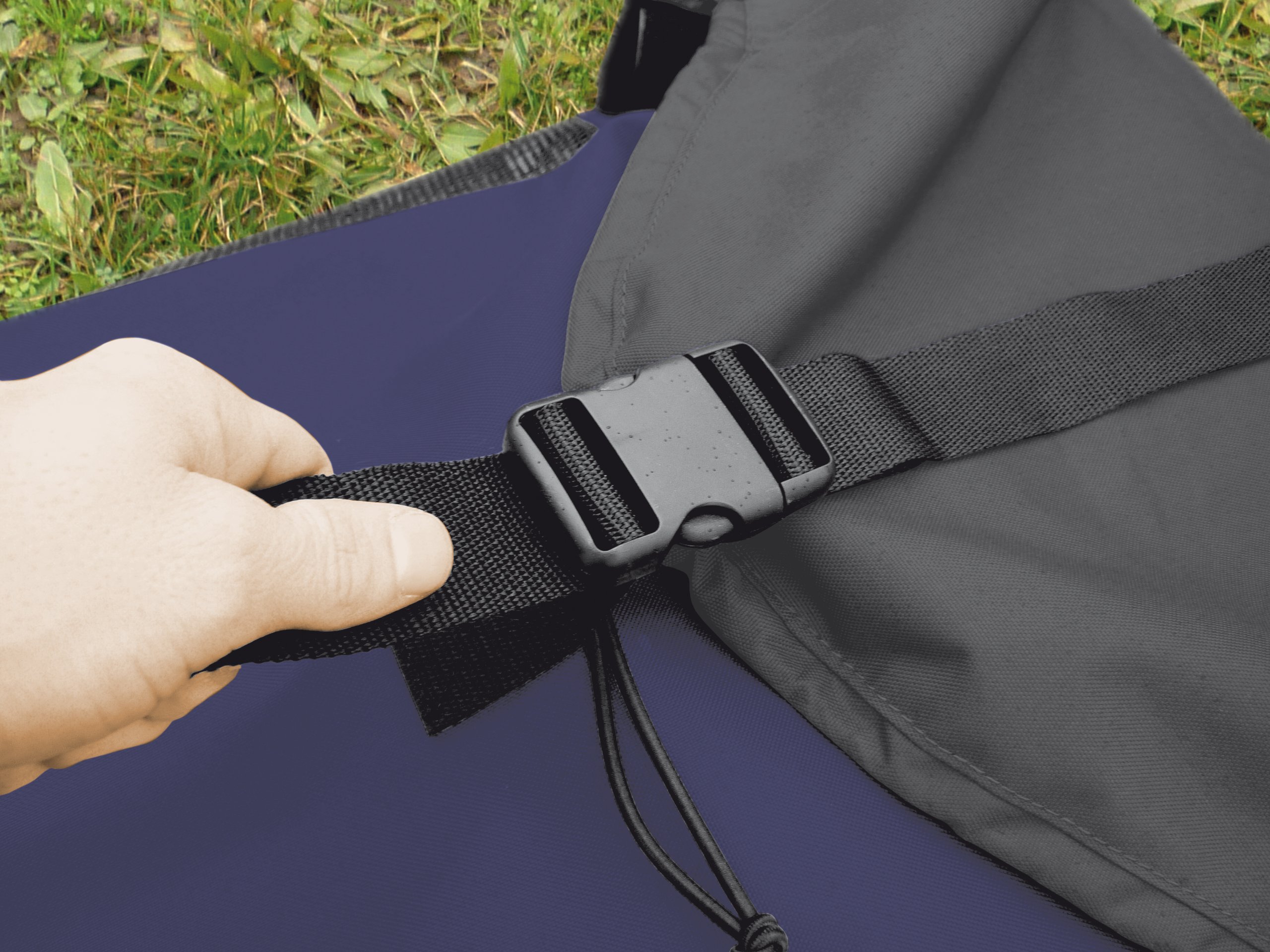 Sevylor Sac à dos Universel QuickPack pour Ranger Kayak Gonflable, Pagaies et Accessoires, Homme, Bleu, 130 L