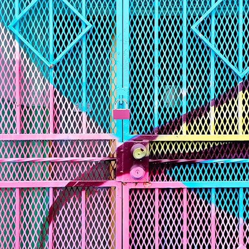 Miniatura 6 de Sliverdew Paquete de 2 candados impermeables grandes de 1.654 in, color rosa, resistente, para taquilla de gimnasio, gabinete, maleta y más