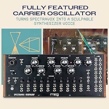 Amazon.com: MOOG Spectravox Semi-Modular Analog Spectral Processor