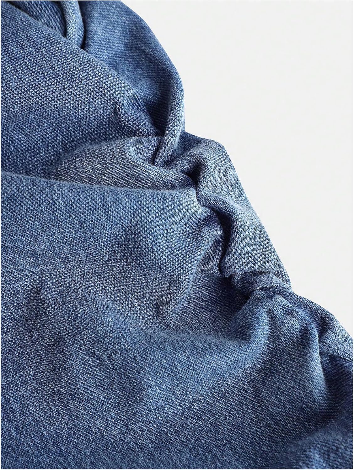 Size XS Floerns Girl's Ruched Strapless Tube Top Bowknot Denim Dress Cute Tiered Dress