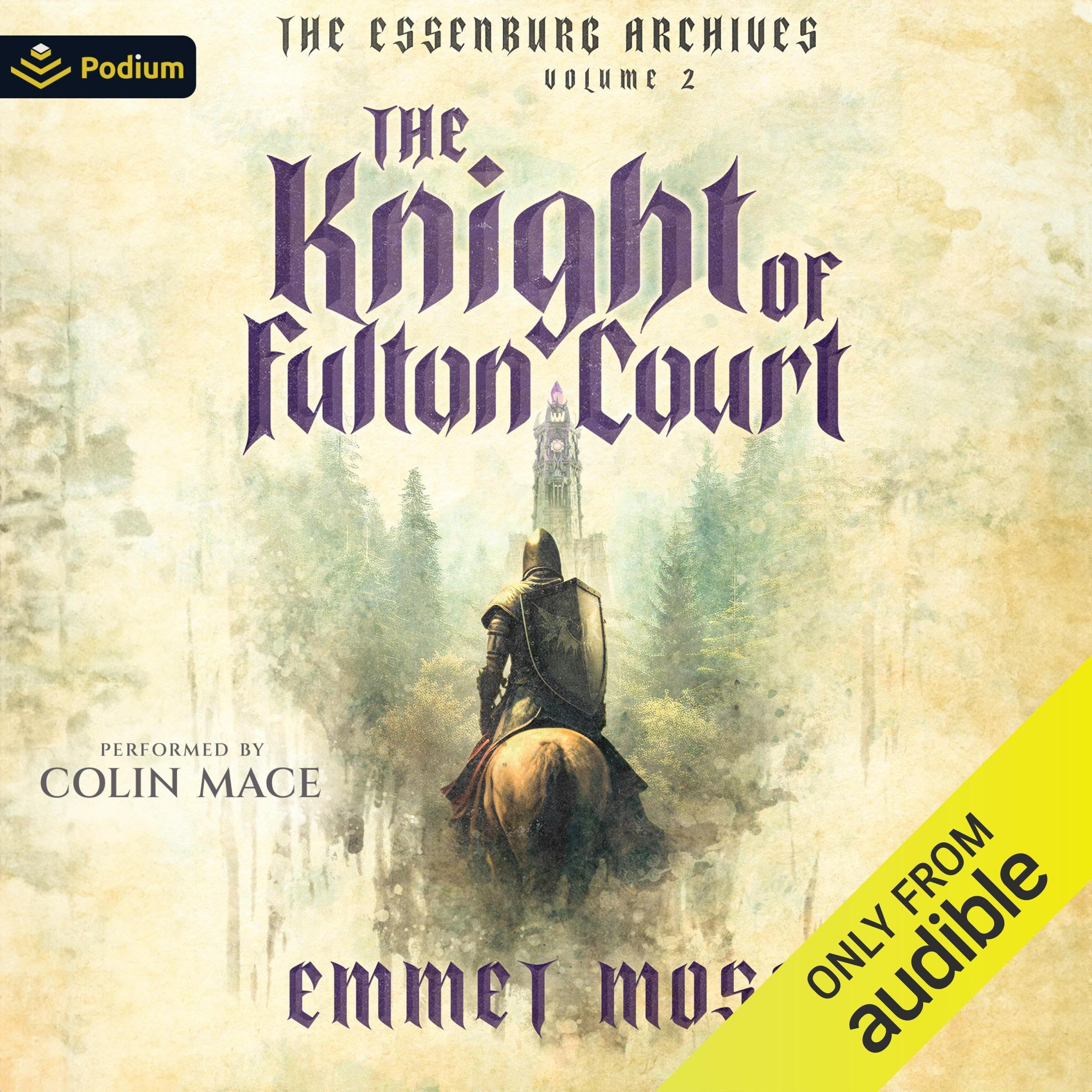Cover art for The Knight of Fulton Court