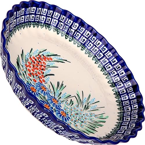 Polish Pottery Ceramika Boleslawiec -1212169 - Panadero para tartas de 9-78 pulgadas, pequeño