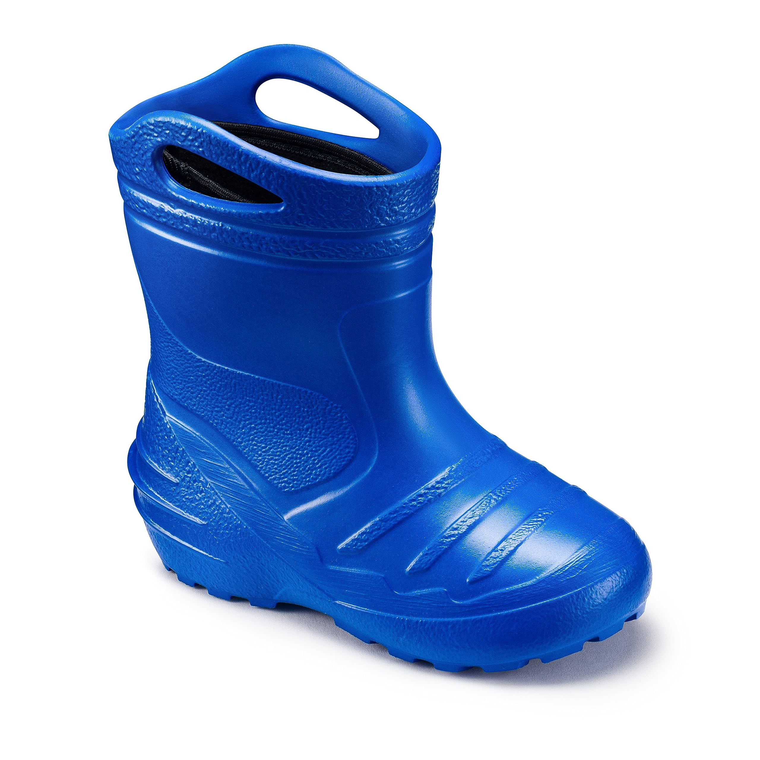 ESTRO Bottes de Pluie Fourrées pour Enfants - Chaussures Imperméables pour Fille et Garçon - Bottes en Caoutchouc K050