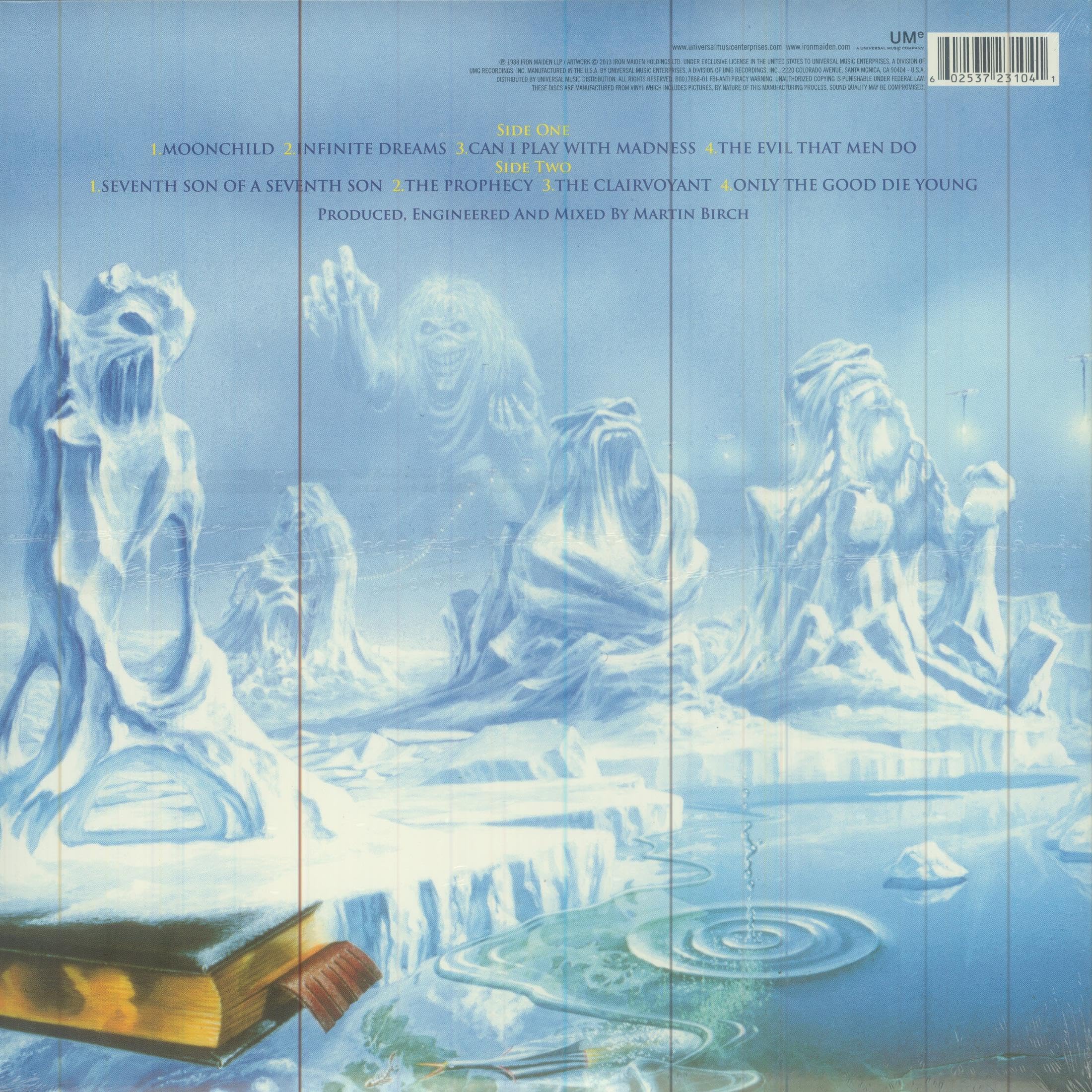 Iron Maiden-Seventh Son Of A Seventh Son-Ltd. Edition Picture Disc Vinyl 2013 - Image 2