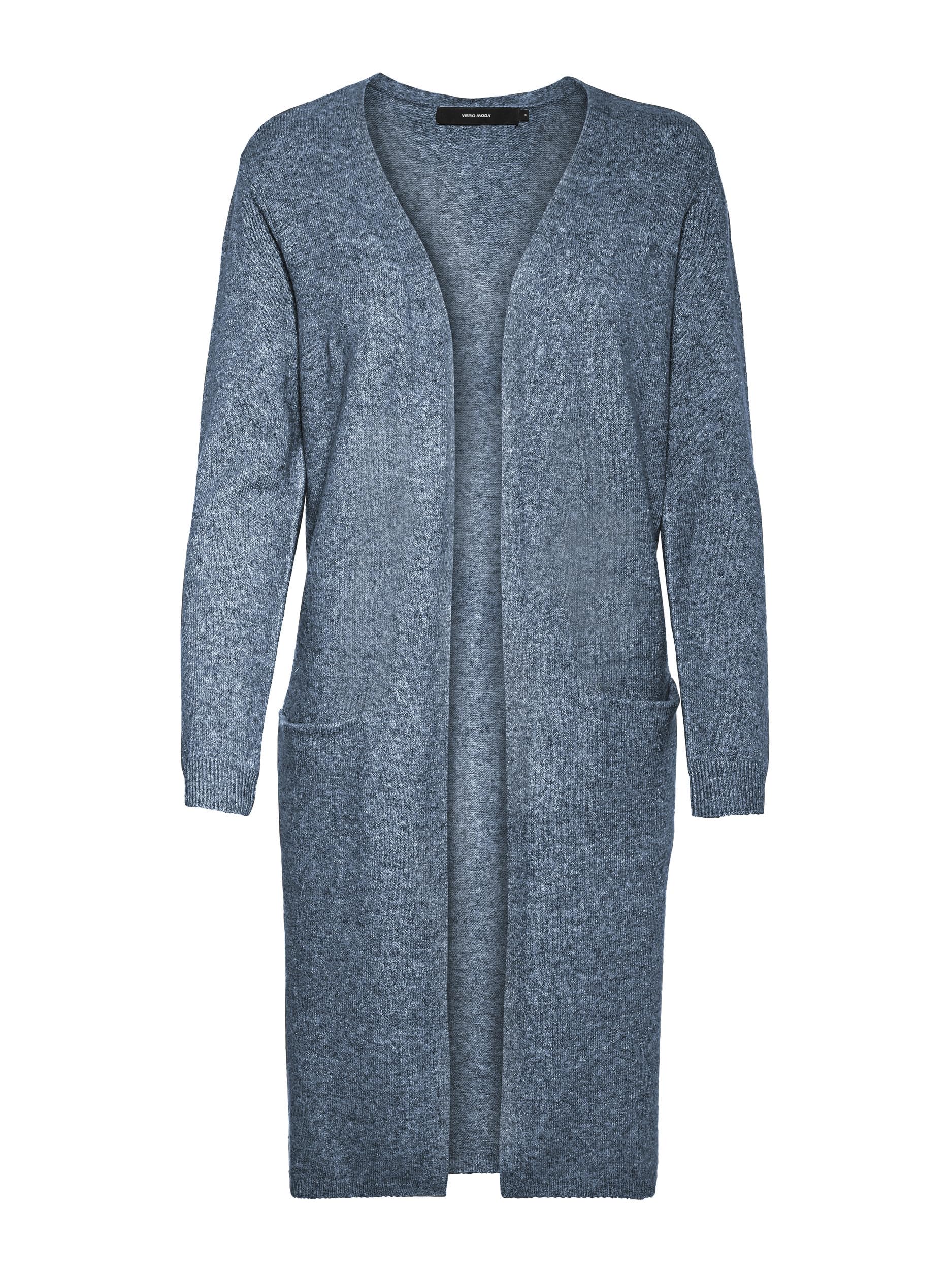 VERO MODA Female Cardigan VMDOFFY Cardigan, Navy Blazer Melange, S
