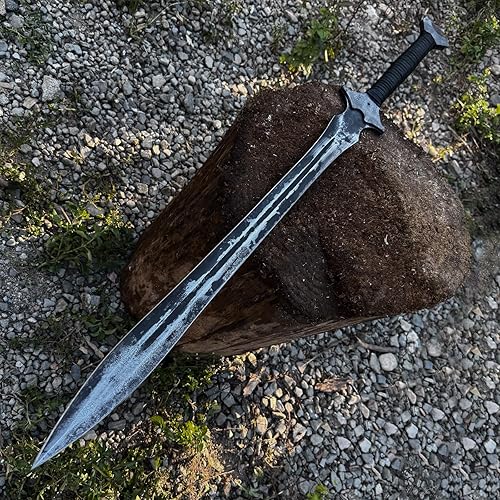 Miniatura 4 de Machete de hoja de acero de manganeso alto para cortar árboles Heavy Duty Full Tang supervivencia al aire libre caza táctica espada