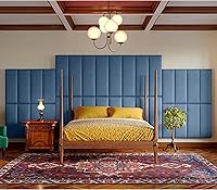 Vista 229 de Jaxx Panelist - Cabecero acolchado moderno, juego de 4 paneles para montar en la pared (cada uno de 11.25 x 38 pulgadas), tamaño King