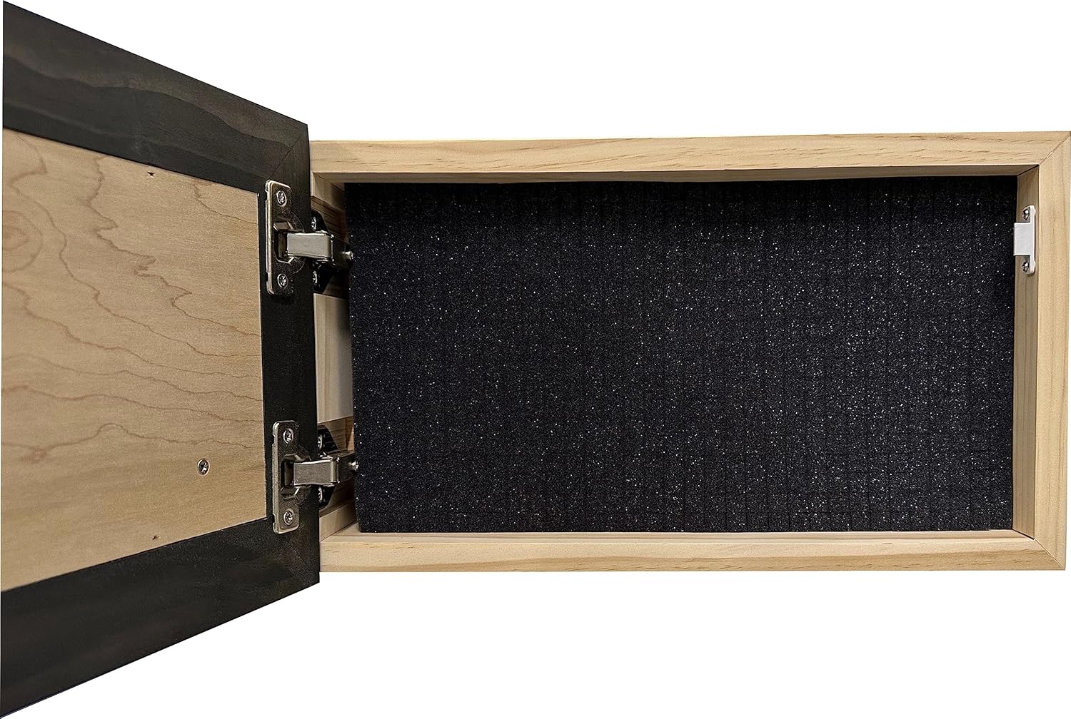 Bellewood Designs Hidden Gun Storage Cabinet with Deer Scene - Wall-Mounted Gun Safe to Securely Store Your Firearm