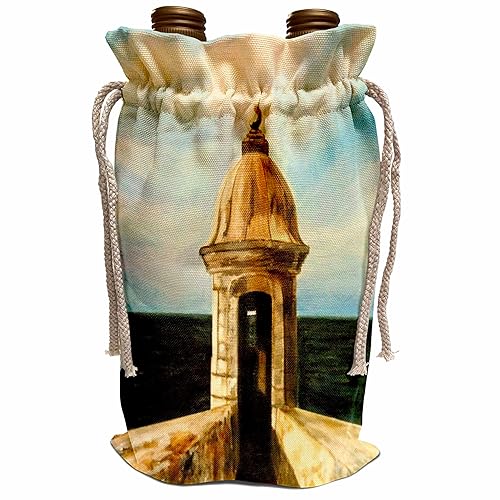 Wine Bag - A painting of a famous landmark in