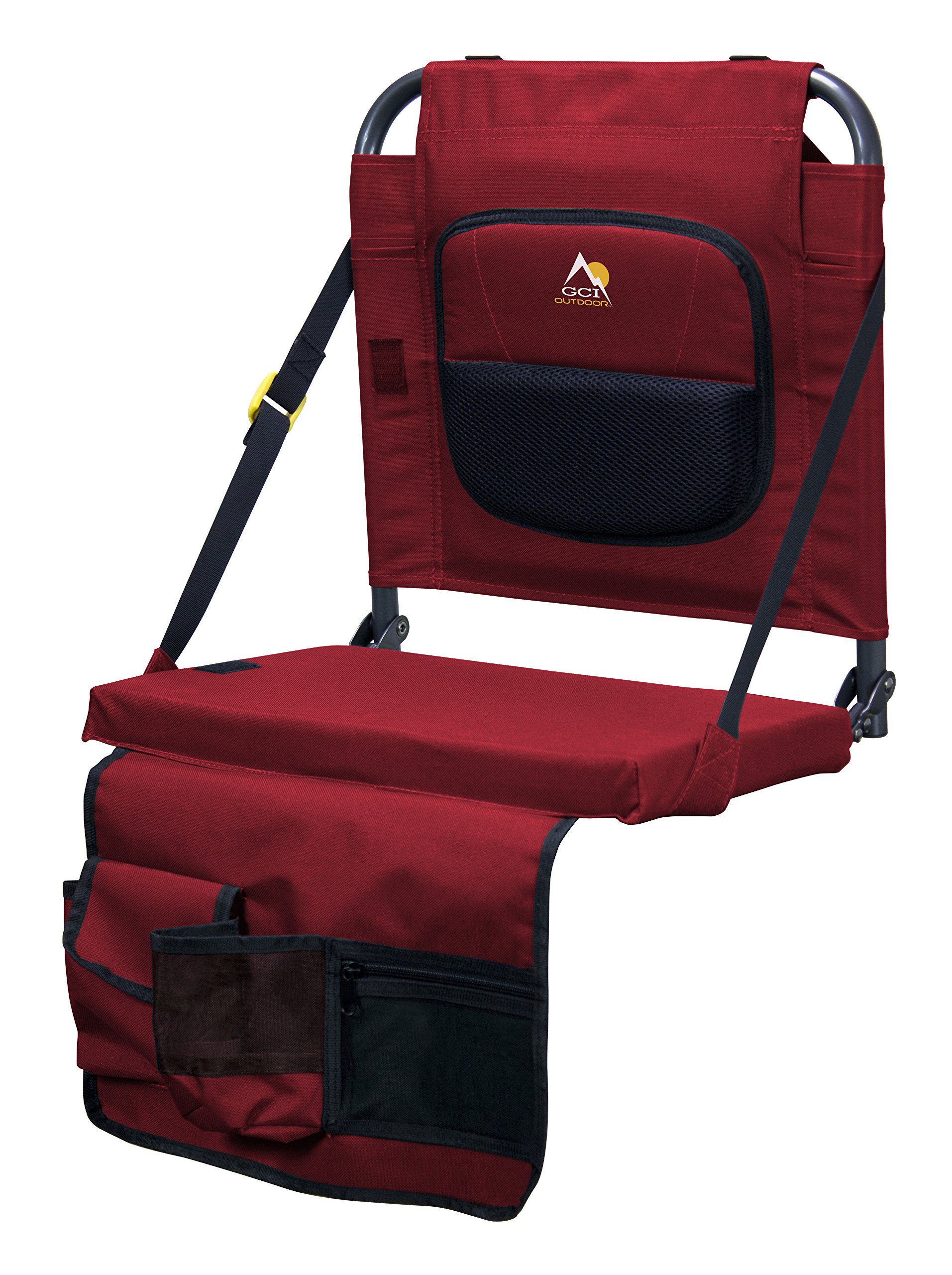 Amazon.com : GCI Outdoor BleacherBack Lumbar Stadium Chair With