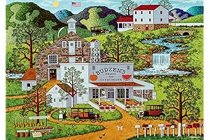 Buffalo Games - Charles Wysocki - Budzens - 300 Piece Jigsaw Puzzle for Adults