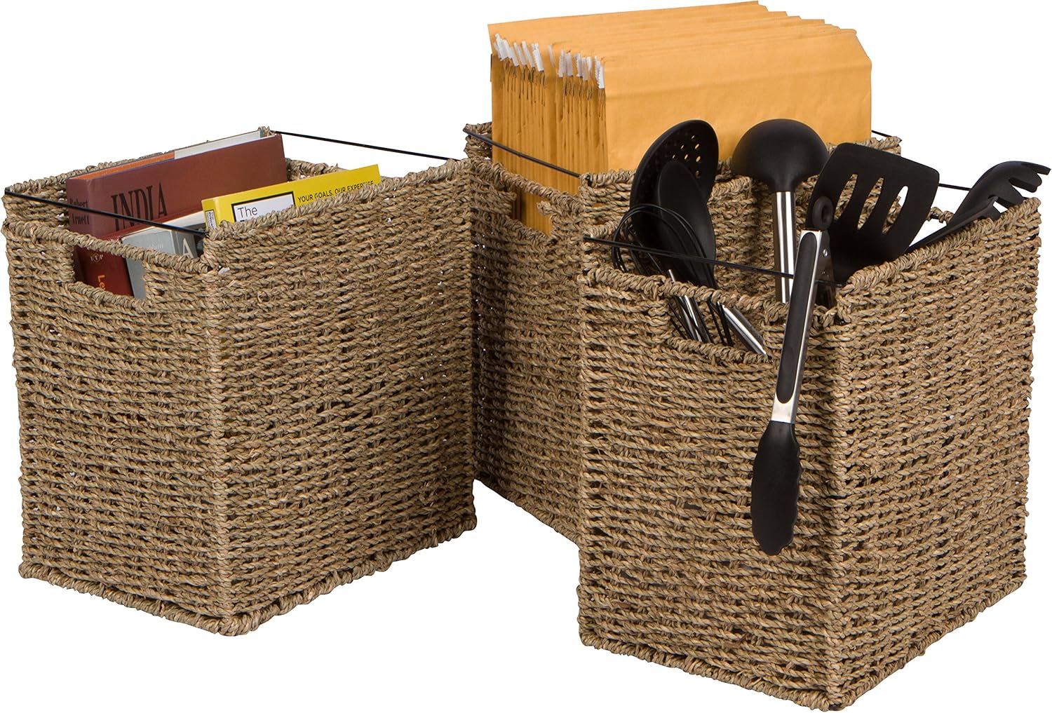 Black Friday Clearance Trademark Innovations File Basket, Tan