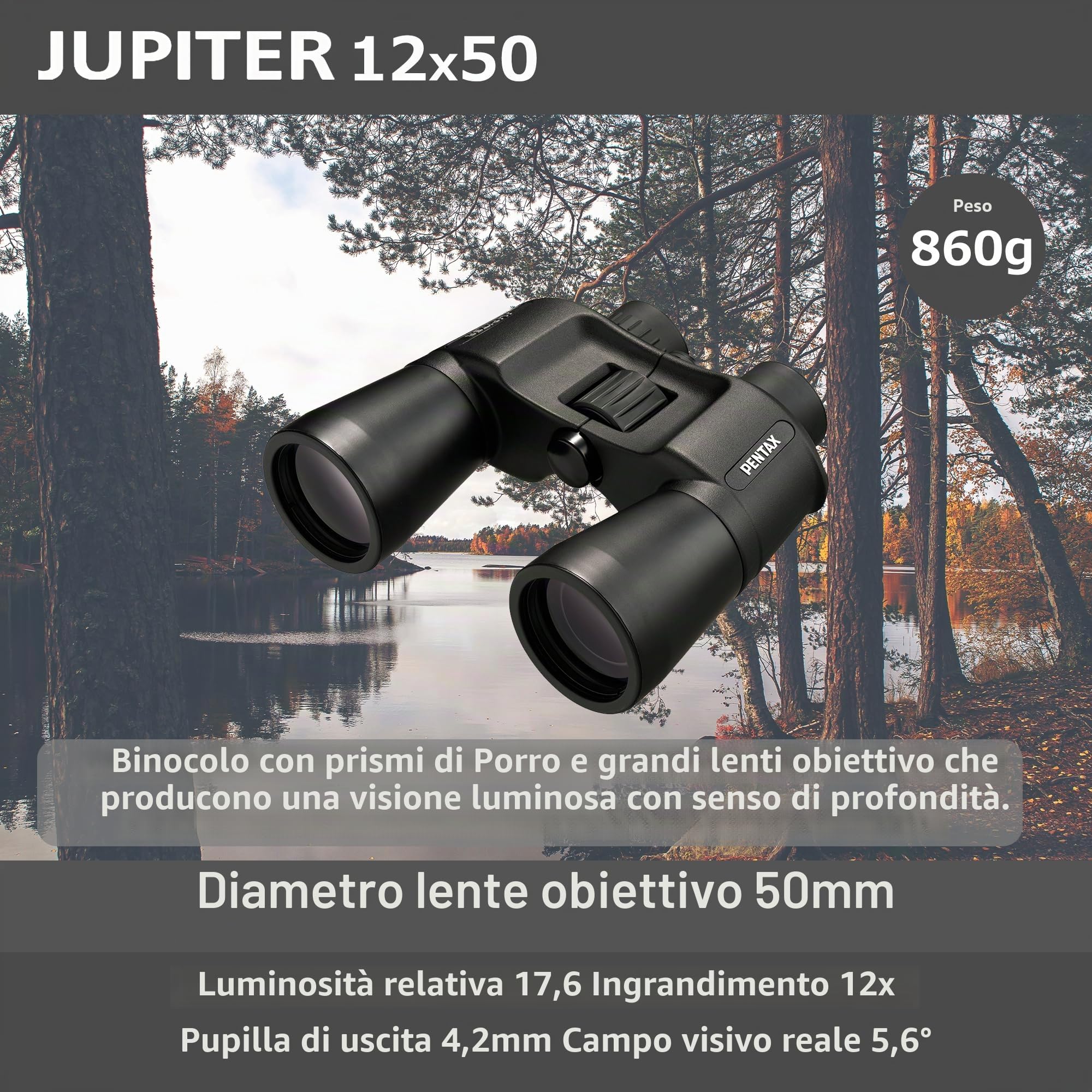 PENTAX Jumelles Jupiter 12x50