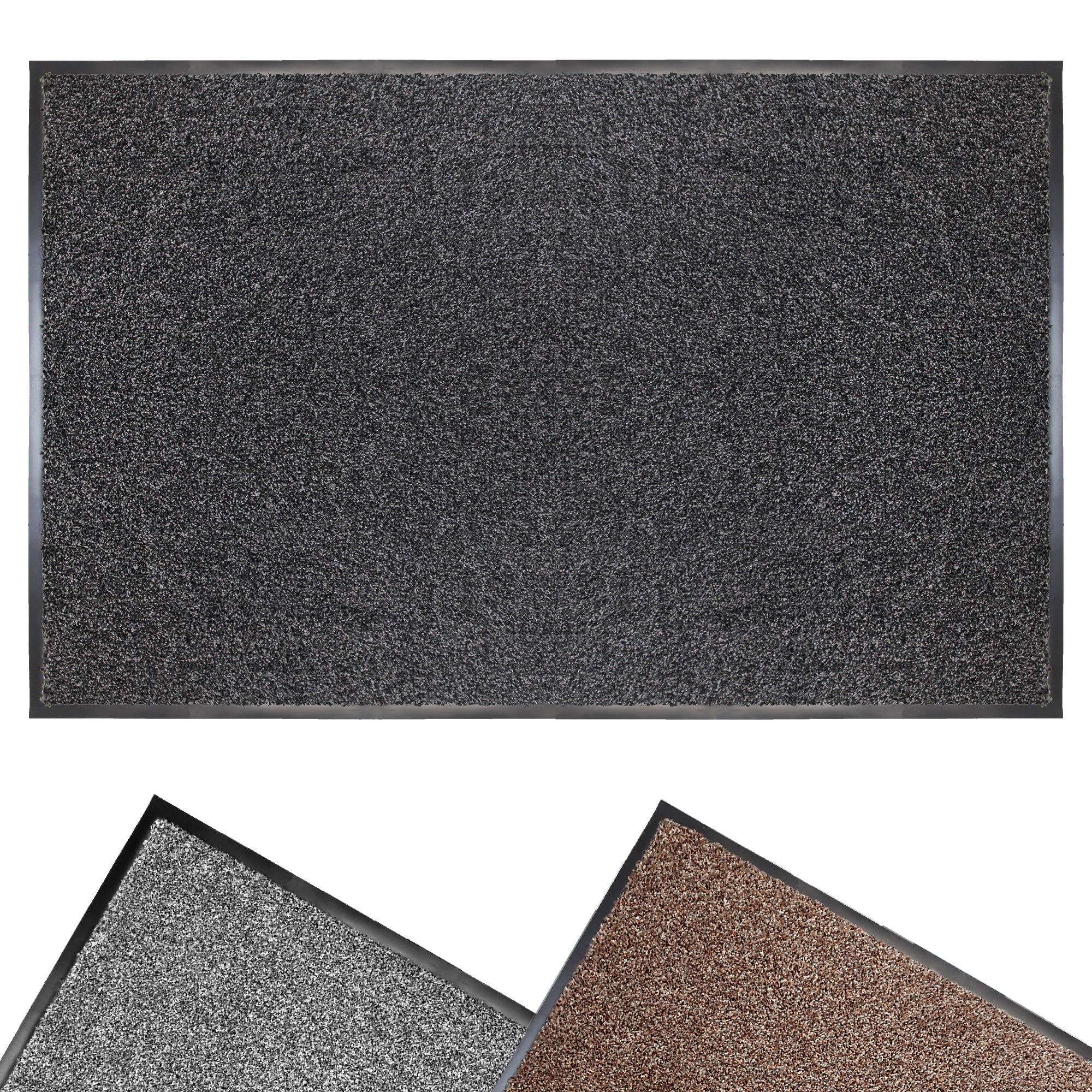 Mighty Mats Extra-Large Dirt Buster Barrier Door Mats Indoor, Highly Absorbent Dirt Trapper Indoor Doormat