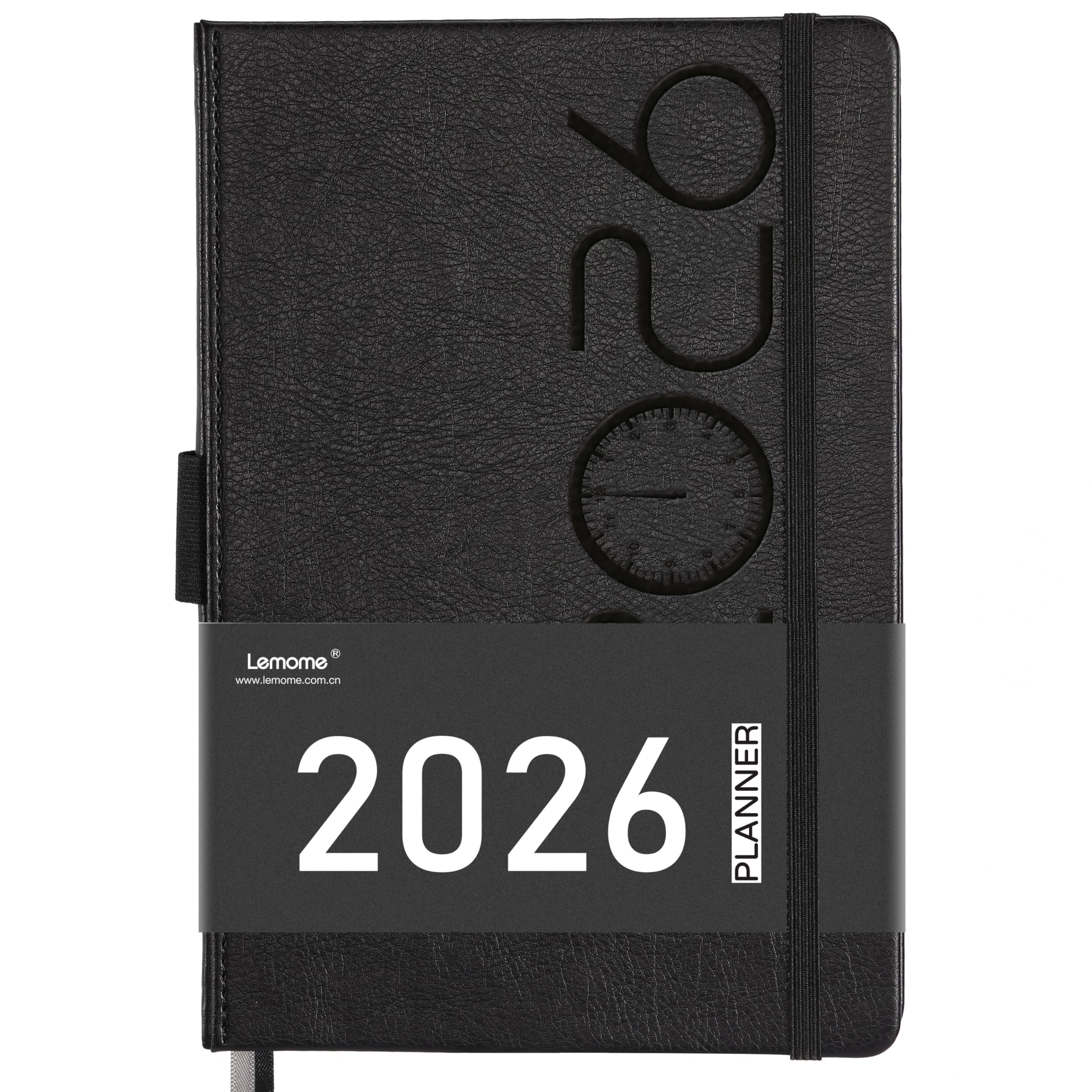 2026 Planner - Planner 2026 with Pen Loop, Jan 2026 - Dec 2026, to Achieve Your Goals & Improve Productivity, Thick Paper, 40 Note Pages, Inner Pocket