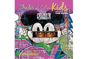 2024 African American Monthly Wall Calendar, Shades of Color: A Journey Through Art and Heritage