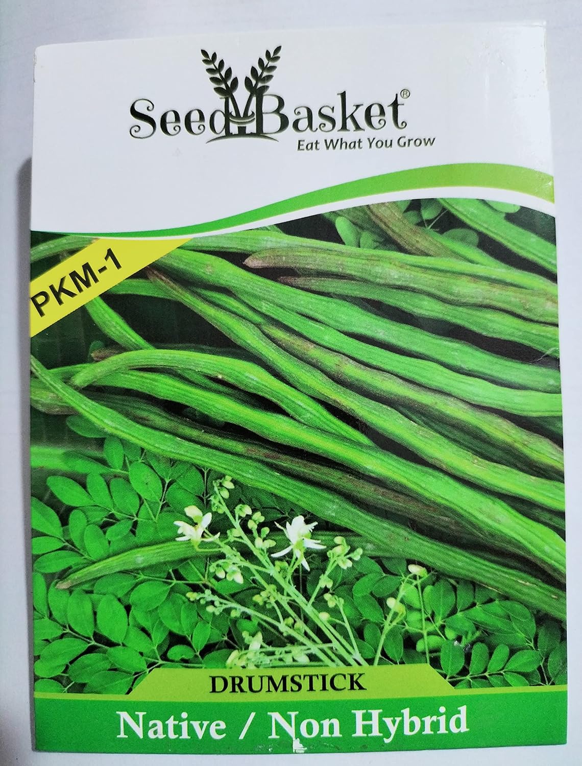Seed Basket High Yield PKM1 Drumstick(Moringa) Seeds for Home