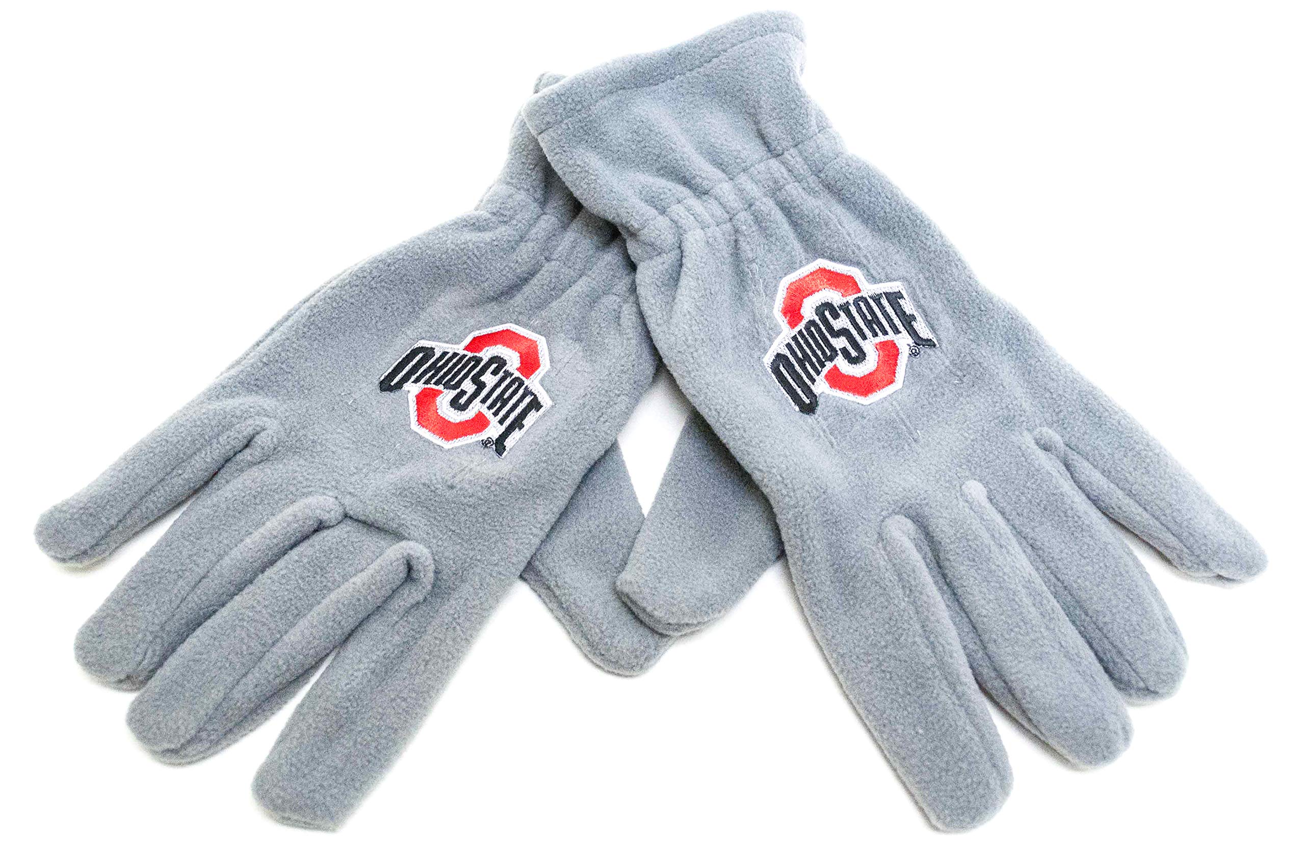 donegal bay DB Fan Gear Ohio State Buckeyes Gray Fleece Gloves