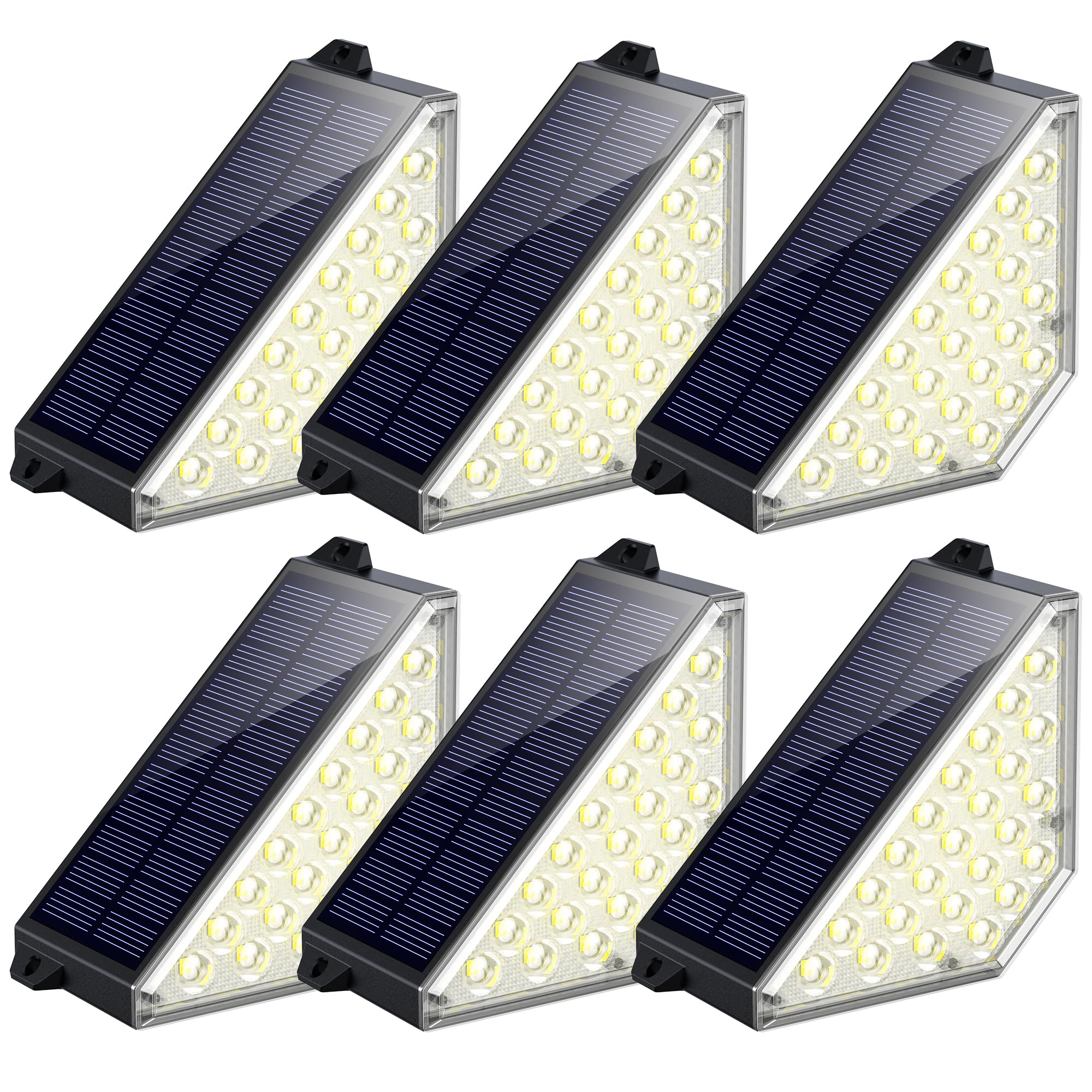 TECKNET Solar Step Lights 6 Pack