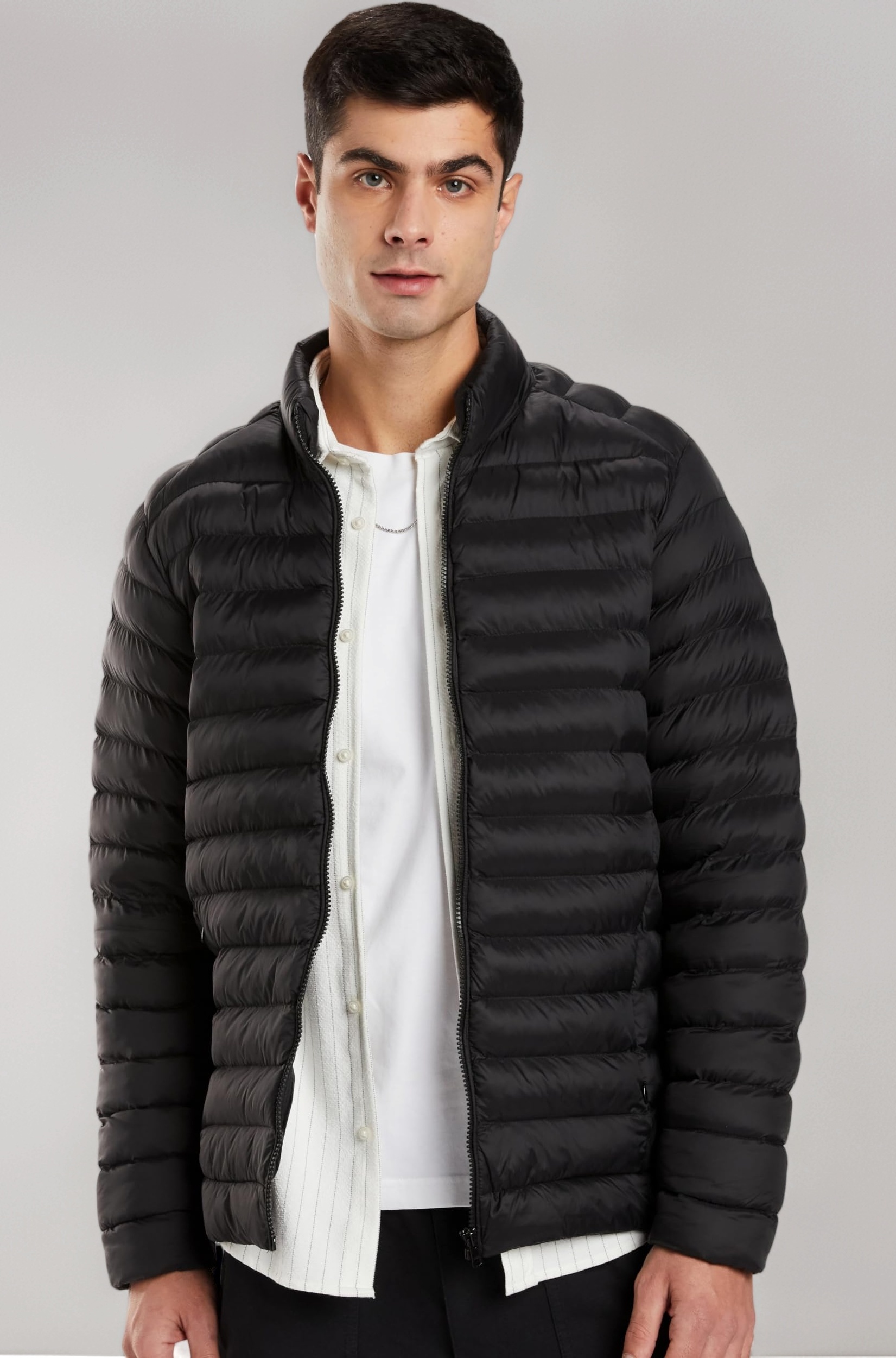 - Men's 100% Nylon Lightweight Quilted Winter Jacket | Regular Fit (Available in Plus Sizes)