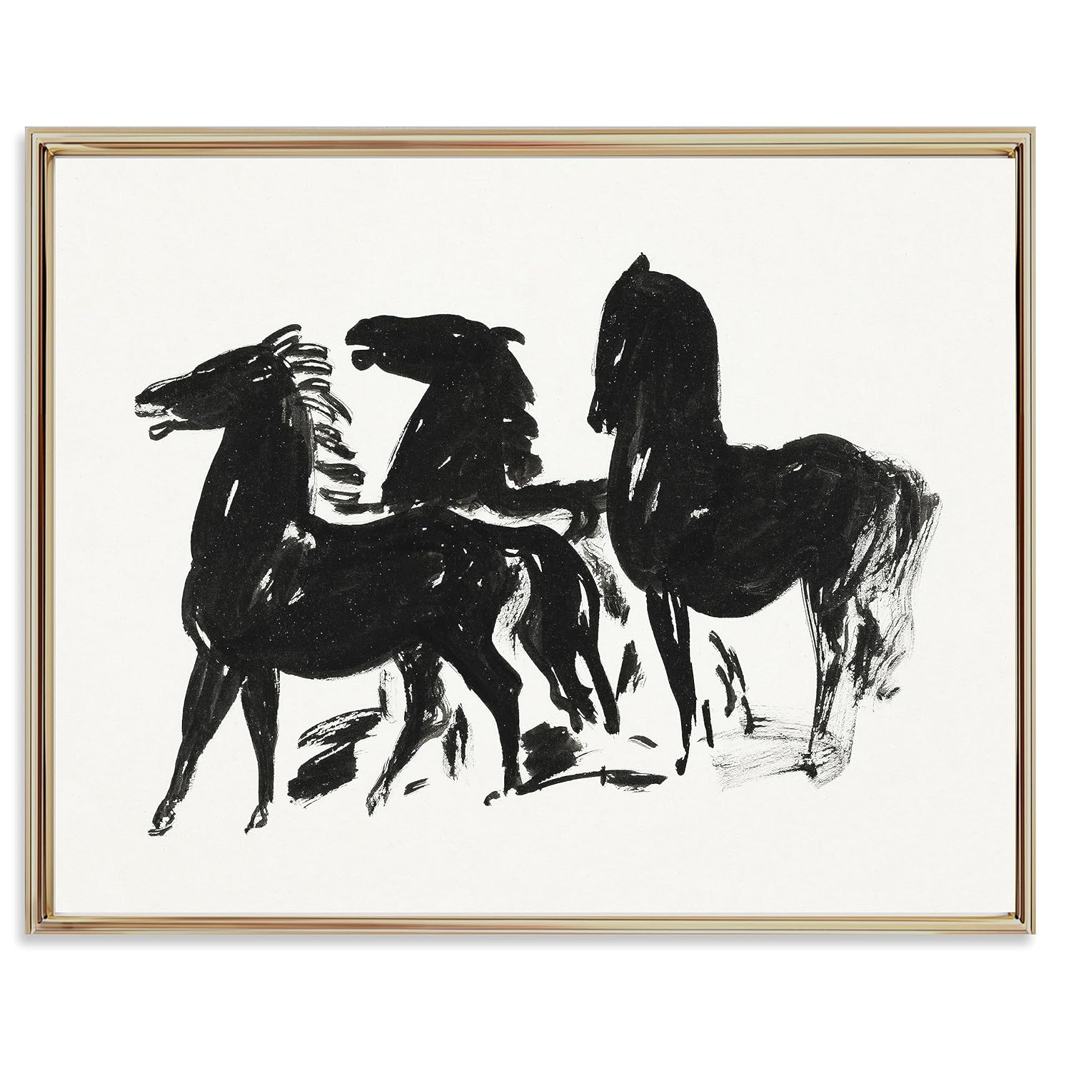 Equestrian Wall Decor Horse Art Print for Home Decor