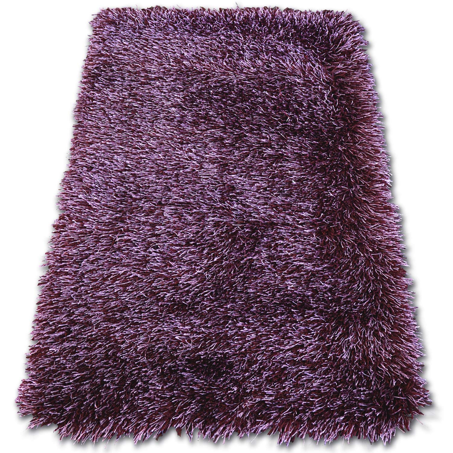 Tapis Violet Shaggy Grand Format pour Réchauffer le Sol
