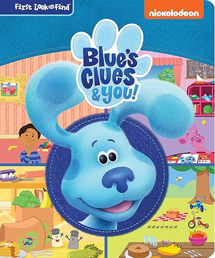 Nickelodeon Blue's Clues & You! - First Look and Find Activity Book - PI Kids