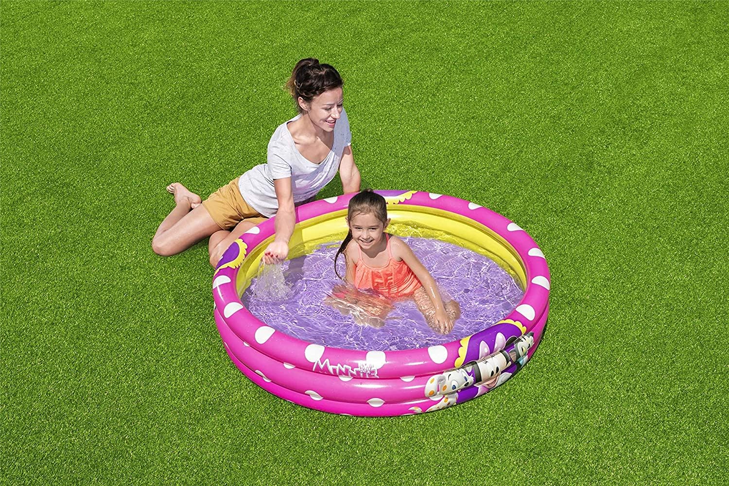 Bestway 91079 Piscina per bambini Minnie da 122X25 cm